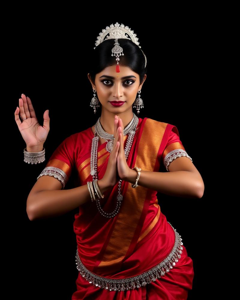 Odissi classical dancer